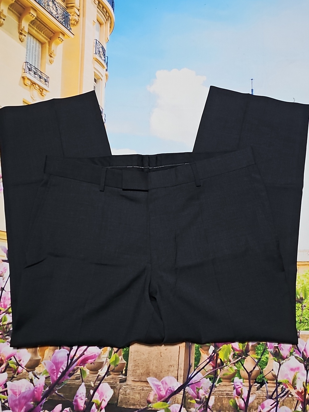 Boss Hugo Boss Dark Gray Dress Pants Size 34